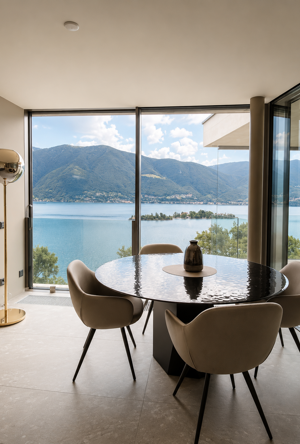 Luxury residential interior design project in Ascona by Interior Designer Elisa Berger