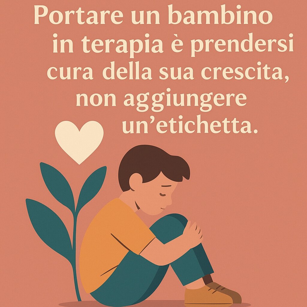 Portare mio figlio o mia figlia in terapia: perch&egrave; non &egrave; un fallimento ma un atto di cura