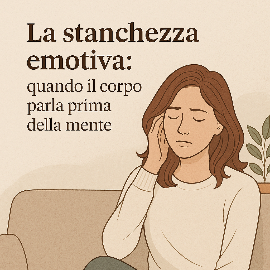 La stanchezza emotiva: quando il corpo parla prima della mente
