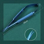 portaghi-curvo-microchirurgia-in-titanio-blu-cm-18-cod-1000208