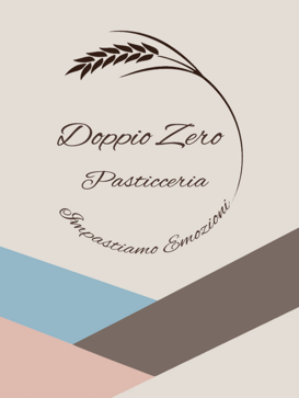 Fronte Biglietto da Visita in versione verticale che mostra il logo e delle grafiche personalizzate