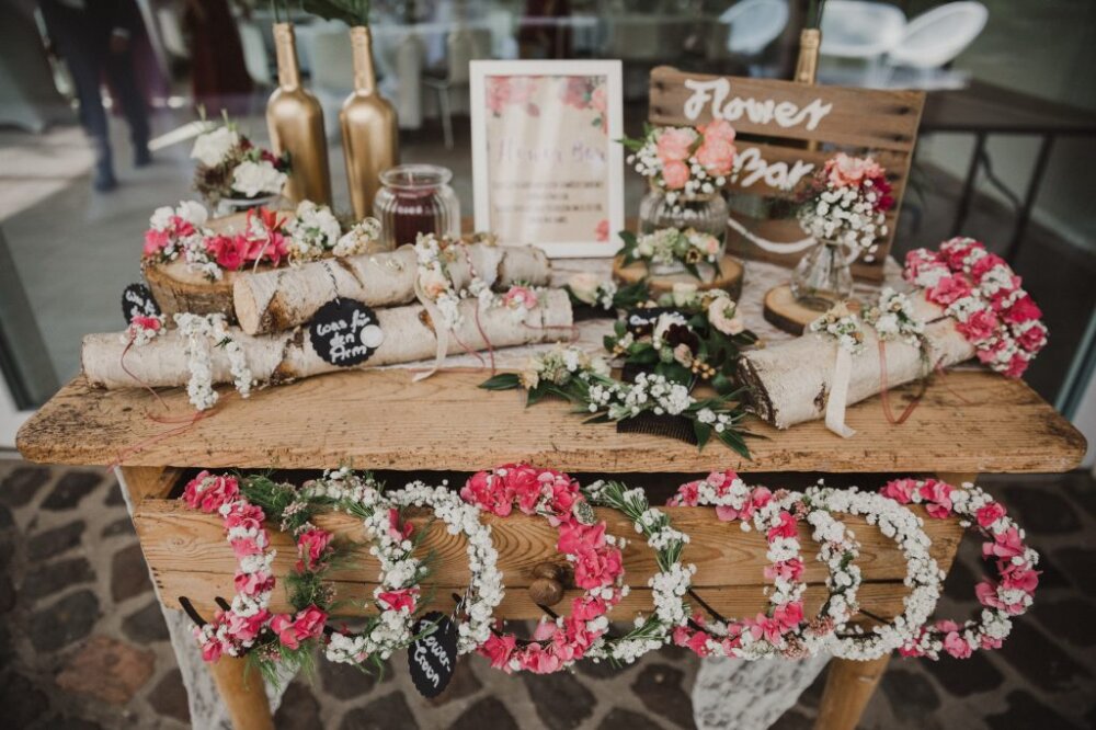 Tendenze matrimonio: il flower bar!