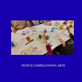 Feste e compleanni in Arte disegno, pittura e ceramica