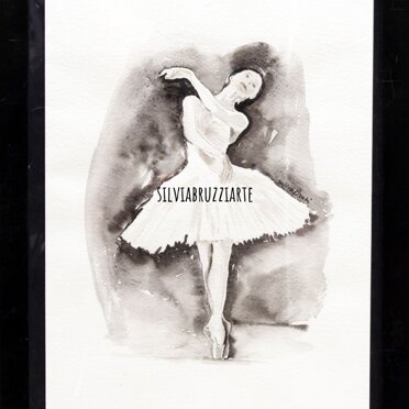 Odette - acquarello Visibile presso il LAB