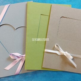 Carta Canson in vari colori carte fatte a mano nastri e aperture speciali