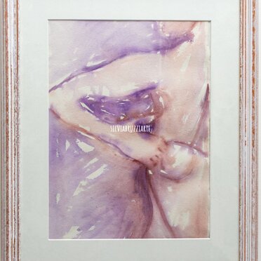 Corpo Sconnesso Acquarello su carta