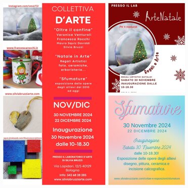 Novembre- Dicembre 2024 Collettiva d'arte Natale 2024