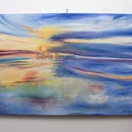 Infinito Olio su tela - 100x80cm- disponibile per info: laboratorio@silviabruzzi.it