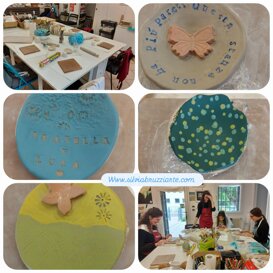 Modellazione creta e decorazione ceramica ciotole, vasetti, ciondoli e pezzi unici