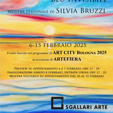 Blu Invisibile Artcitywhitenight arte fiera 2025