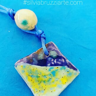 papel o onda blu e verde