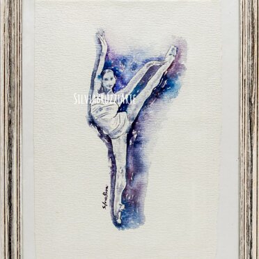 Viola- acquarello Visibile presso il LAB