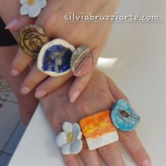 Mix di anelli Varie forme e colori