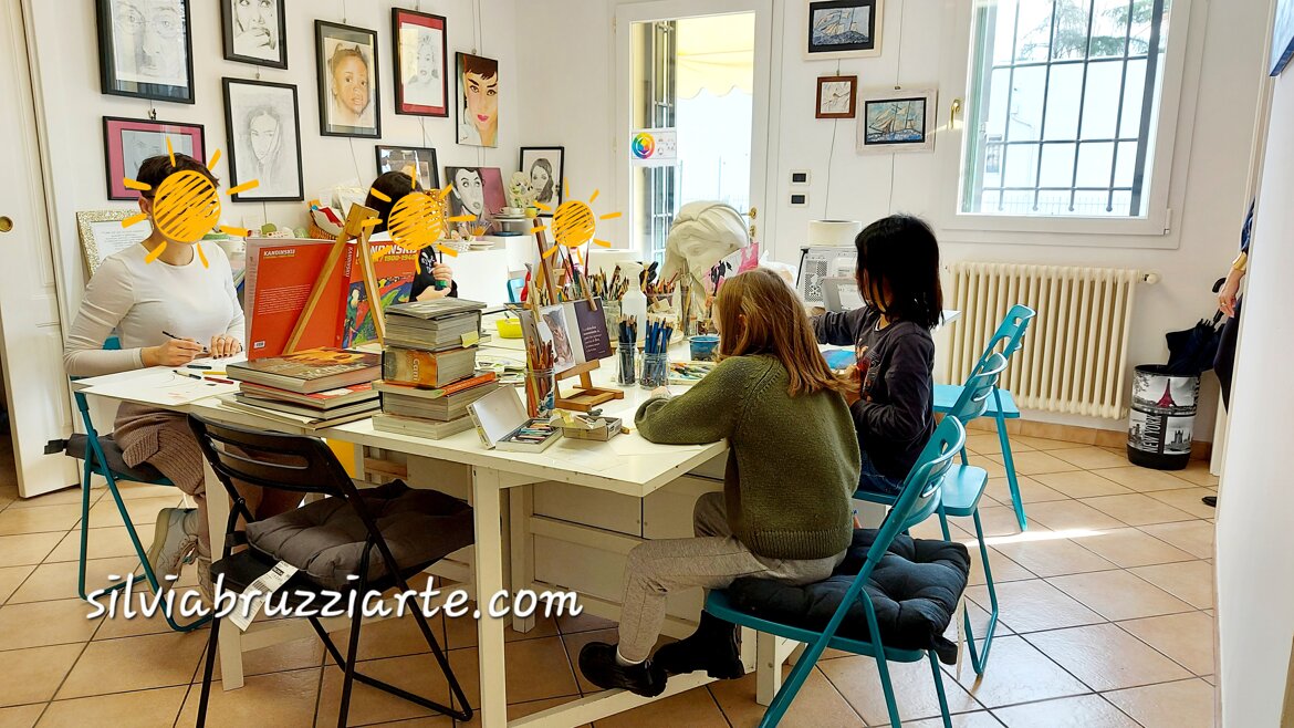 ognuno crea nella tecnica preferita