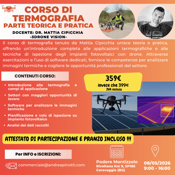 termografia maggio 2026