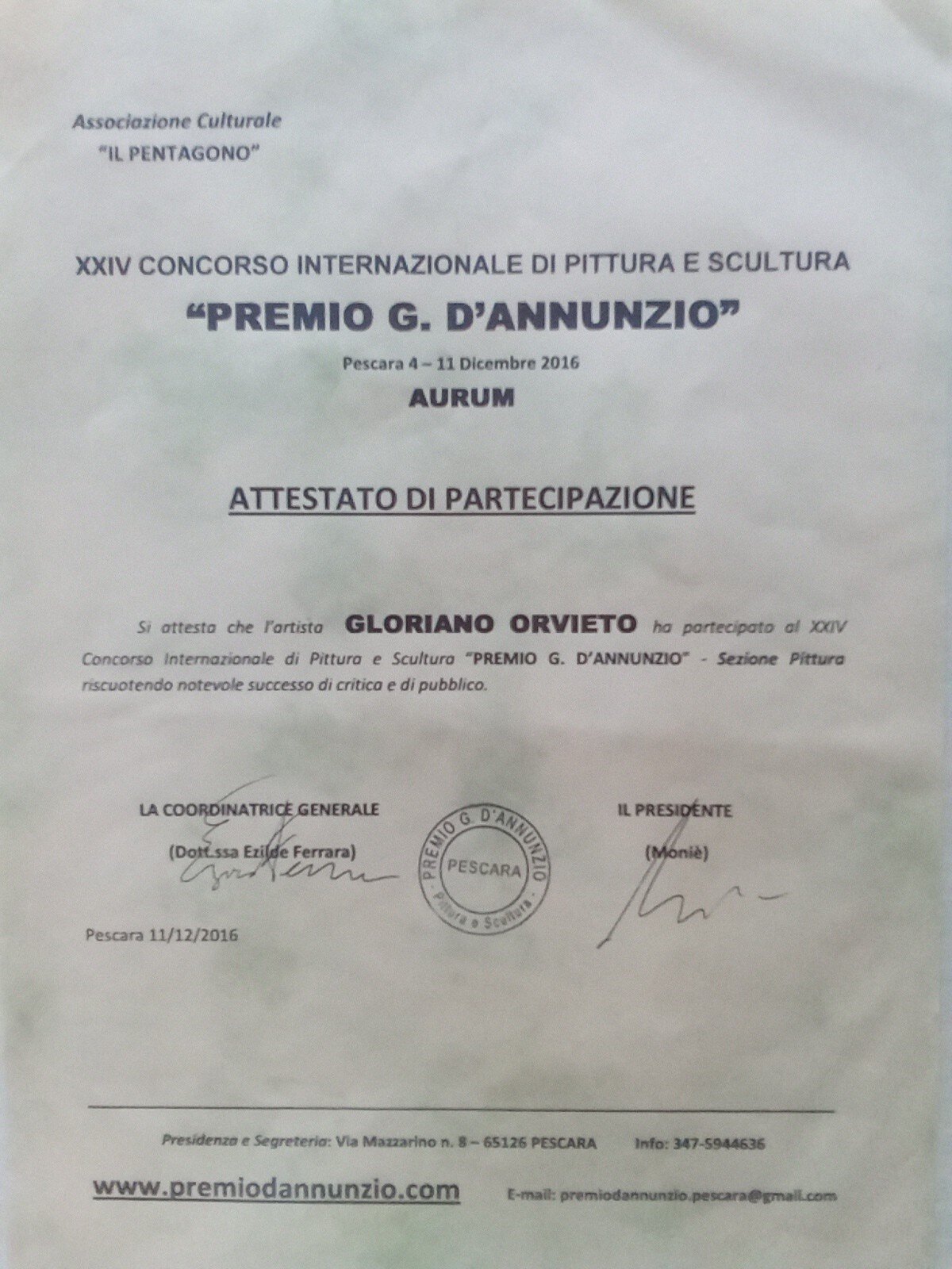 Premio D'Annunzio