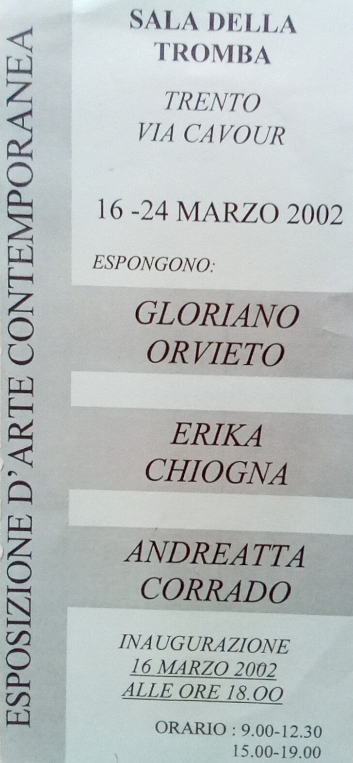 Mostra collettiva arte contemporanea