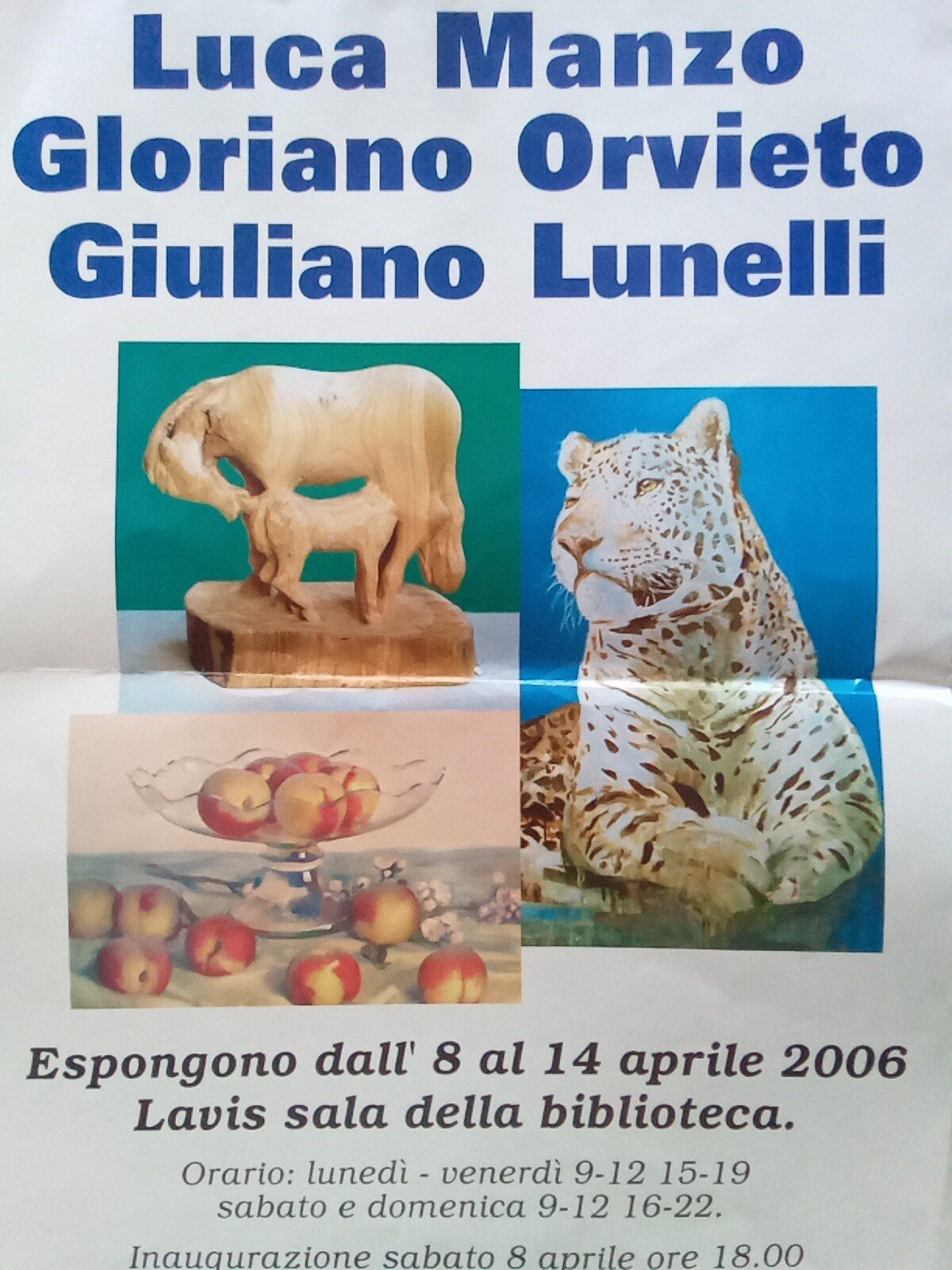 Mostra di pittura biblioteca di Lavis