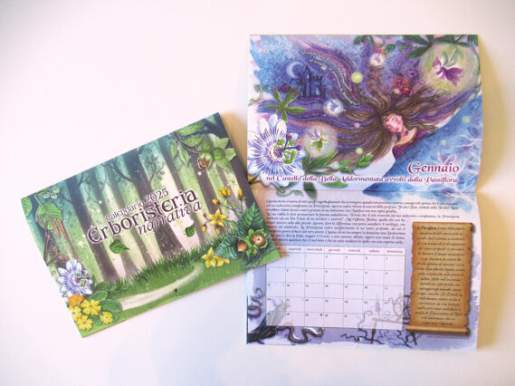 Calendario 2025 di Erboristeria Narrativa