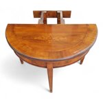 tavolo-consolle-artigianale-demilune-intarsiato