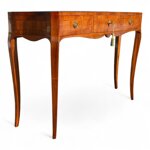 tavolino-consolle-classica-3-cassetti-sagomata-lastronata-a-mano