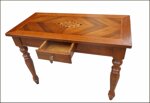 tavolo-scrittoio-classico-in-noce-allungabile-apribile-a-libro