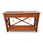 libreria-etagere-a-giorno-con-doppio-cassetto