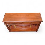 libreria-etagere-a-giorno-con-doppio-cassetto