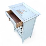 portabottiglie-dipinto-a-mano-con-vassoio-decorato