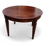 tavolo-artigianale-rotondo-allungabile-con-gamba-intagliata