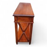 libreria-etagere-a-giorno-con-doppio-cassetto