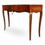 tavolino-consolle-classica-3-cassetti-sagomata-lastronata-a-mano