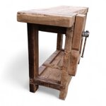 banco-da-lavoro-in-rovere-antico-con-doppio-cassetto-e-morsa-in-ferro