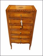 piccola-cassettiera-da-ingresso-lastronata-a-mano-sei-cassetti-intarsiata