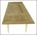 tavolo-in-abete-spazzolato-con-base-laccata