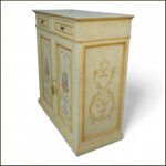 madia-antica-restaurata-di-fine-800-dipinta