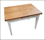 tavolo-da-cucina-allungabile-realizzato-abete-spazzolato-e-laccato-a-vecchio