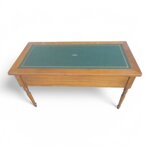 scrivania-con-piano-in-cuoio-verde