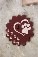 porta-guinzaglio-bordeaux