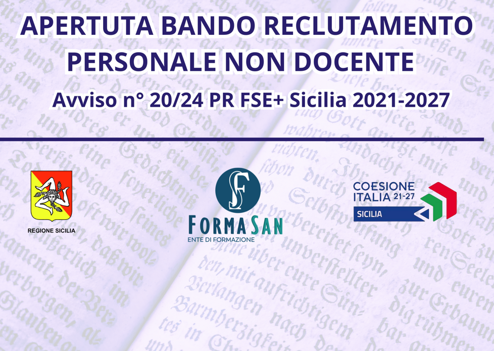 bando non docente 1