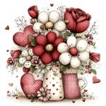 quadro-di-rose-e-cuori-2