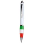 penna-biro-con-estremita-touch-bianca-tricolor-portachiavi-metallico-tricolor