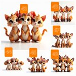 tris-animali-graziosi-misura-l-cm-15x15