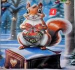 pannello-in-velluto-cm-47x47-disegno-scoiattolo-natalizio