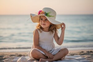 cappello-mare-bambina-falde-ondulate-diametro-cm-30
