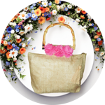 borsettapochette-monopolso-limits-cm-2214x65-manico-in-bamboo-e-fiori-fuxia