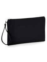 set-composto-da-n5-pochette-piatta-canvas-di-cotone-cm-24x17-nera