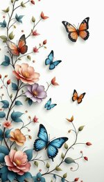 fiori-e-farfalle