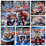 pannello-in-velluto-cm-47x47-disegno-scoiattolo-natalizio