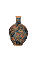 vaso-persiano-decoro-floreale-incorniciato